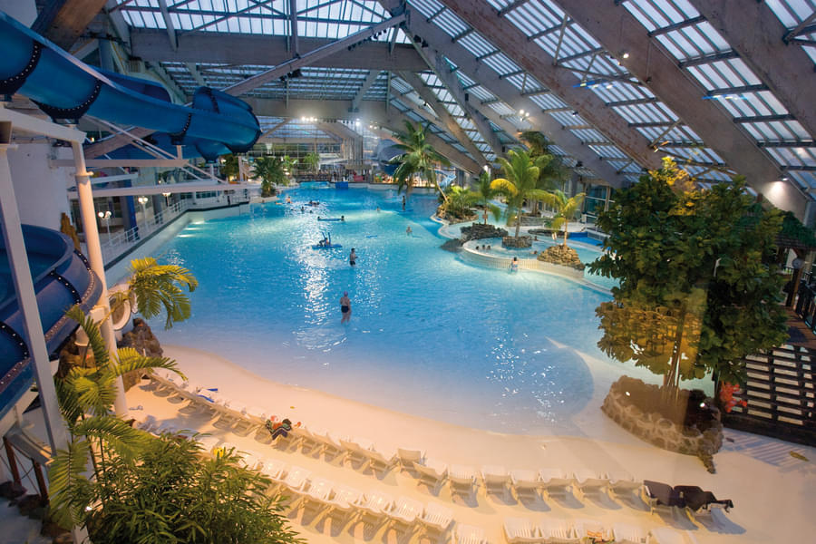 Enjoy at one of the biggest urban waterpark in Europe