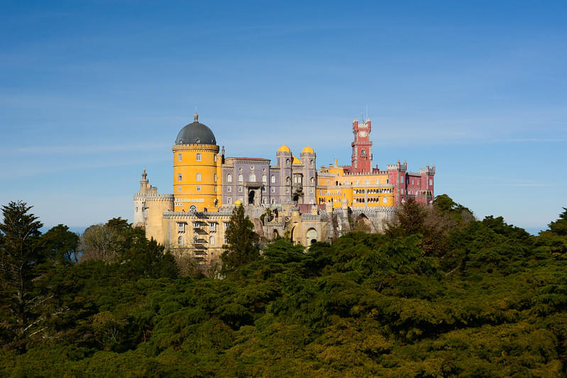  Pena Palace Aerial View
