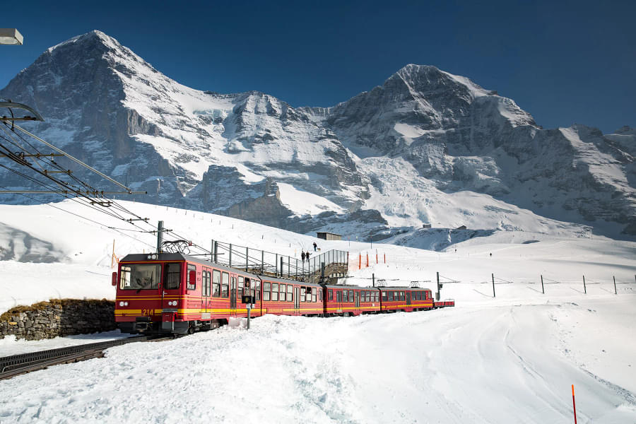 Jungfraujoch railway 