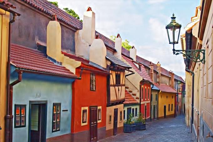 Golden Lane at Prague Castle