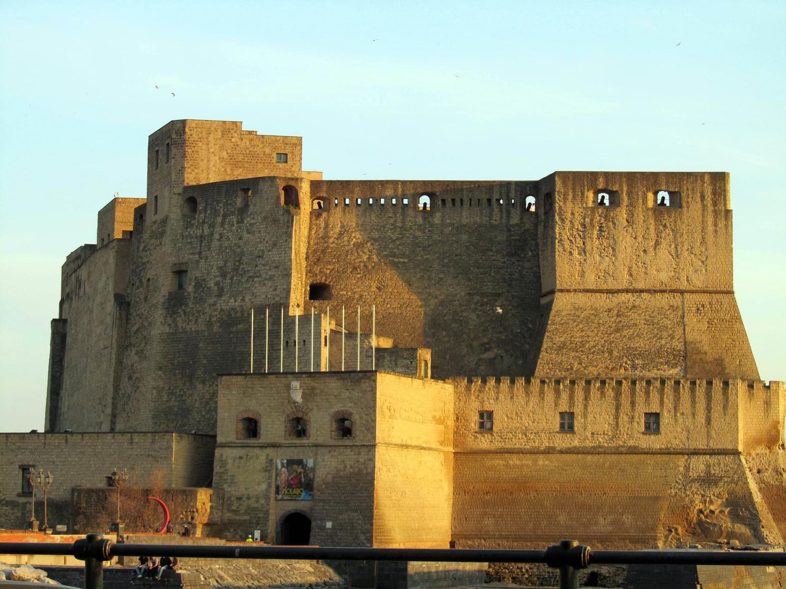 The External part of the Castel dell’Ovo