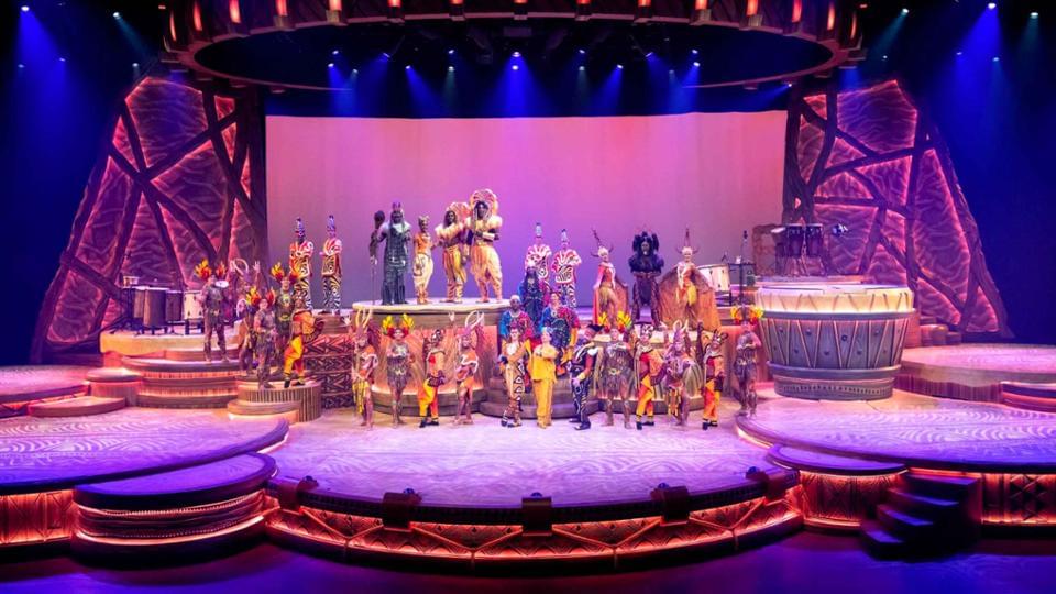 The Lion King: Rhythms of the Pride Lands show