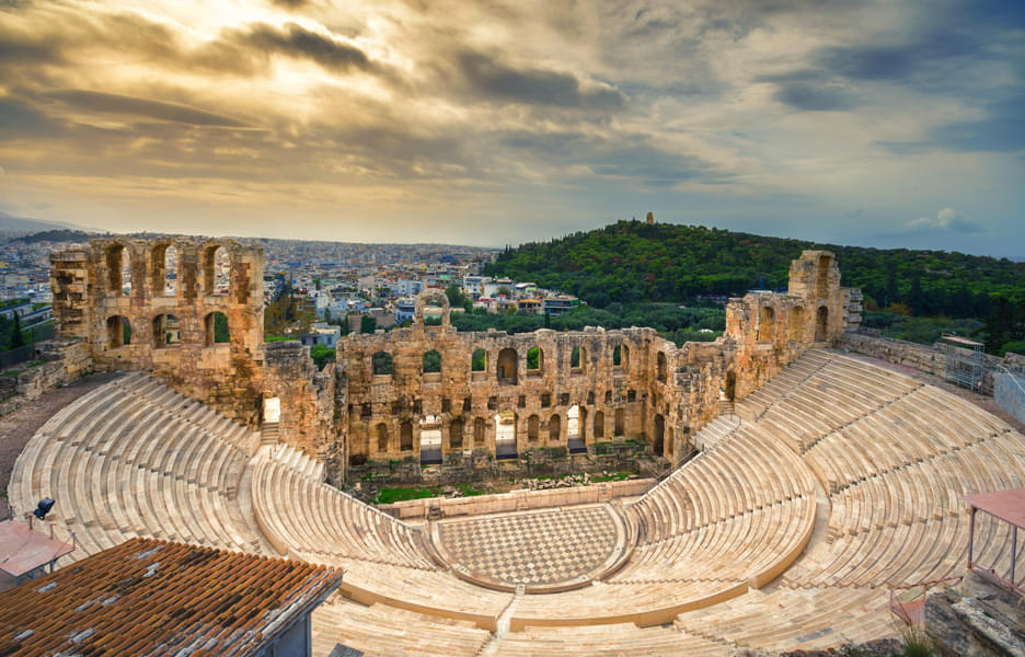 Parthenon and Acropolis of Athens Image