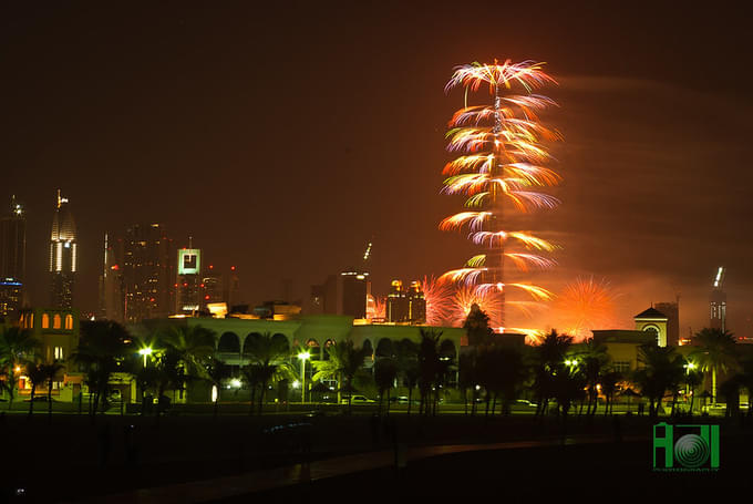 Burj Khalifa Fireworks