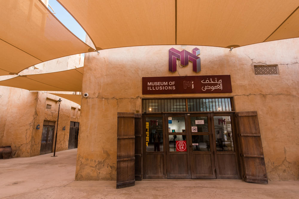 Entrance of Museum of Illusions Dubai