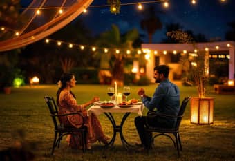 Candlelight Dinner in Manali