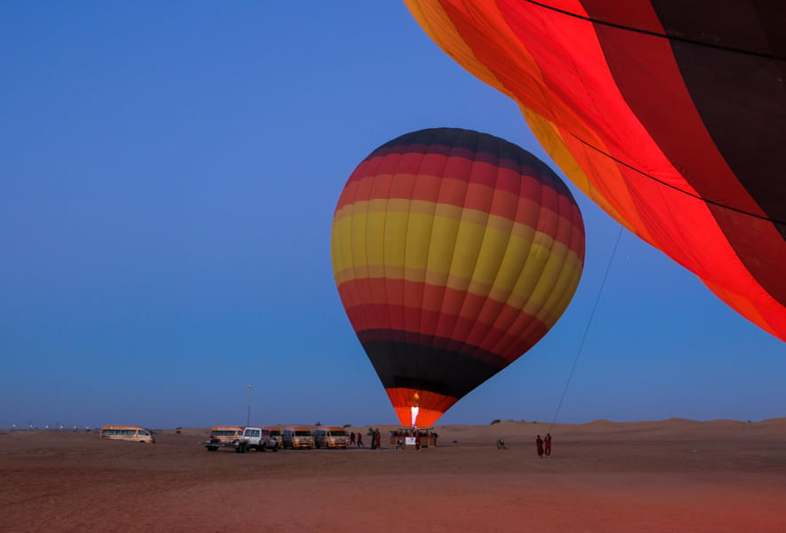 Prepare for the best Hot air balloon experience 