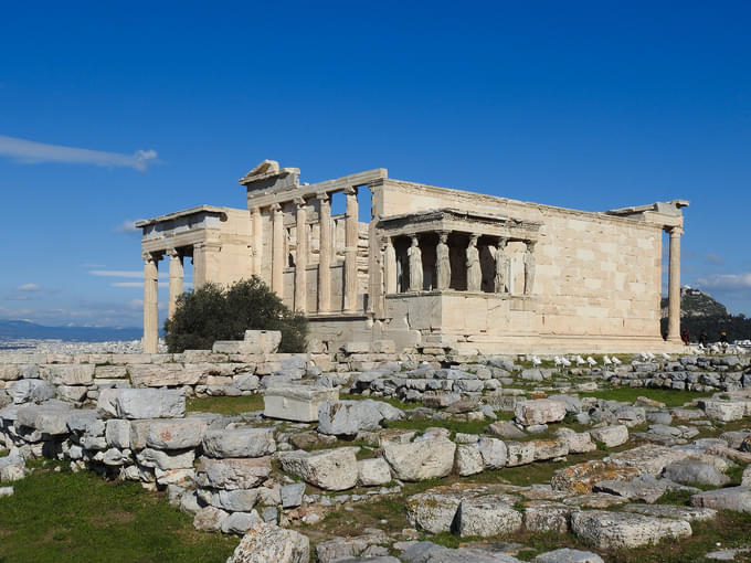 Visit the Erechtheion