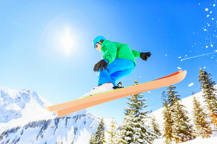 Narkanda Skiing Image