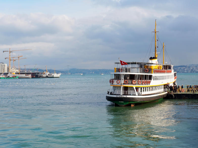 Istanbul to Princess Island Ferry Tickets Book