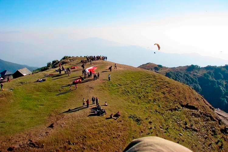 Paragliding In Naukuchiatal Image