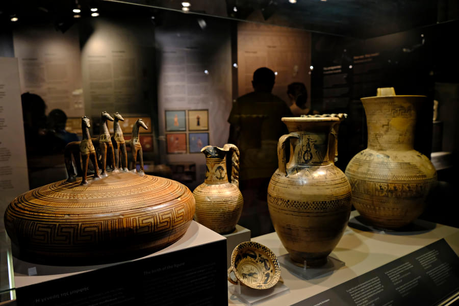 Explore the museum to see numerous masterpieces on display 