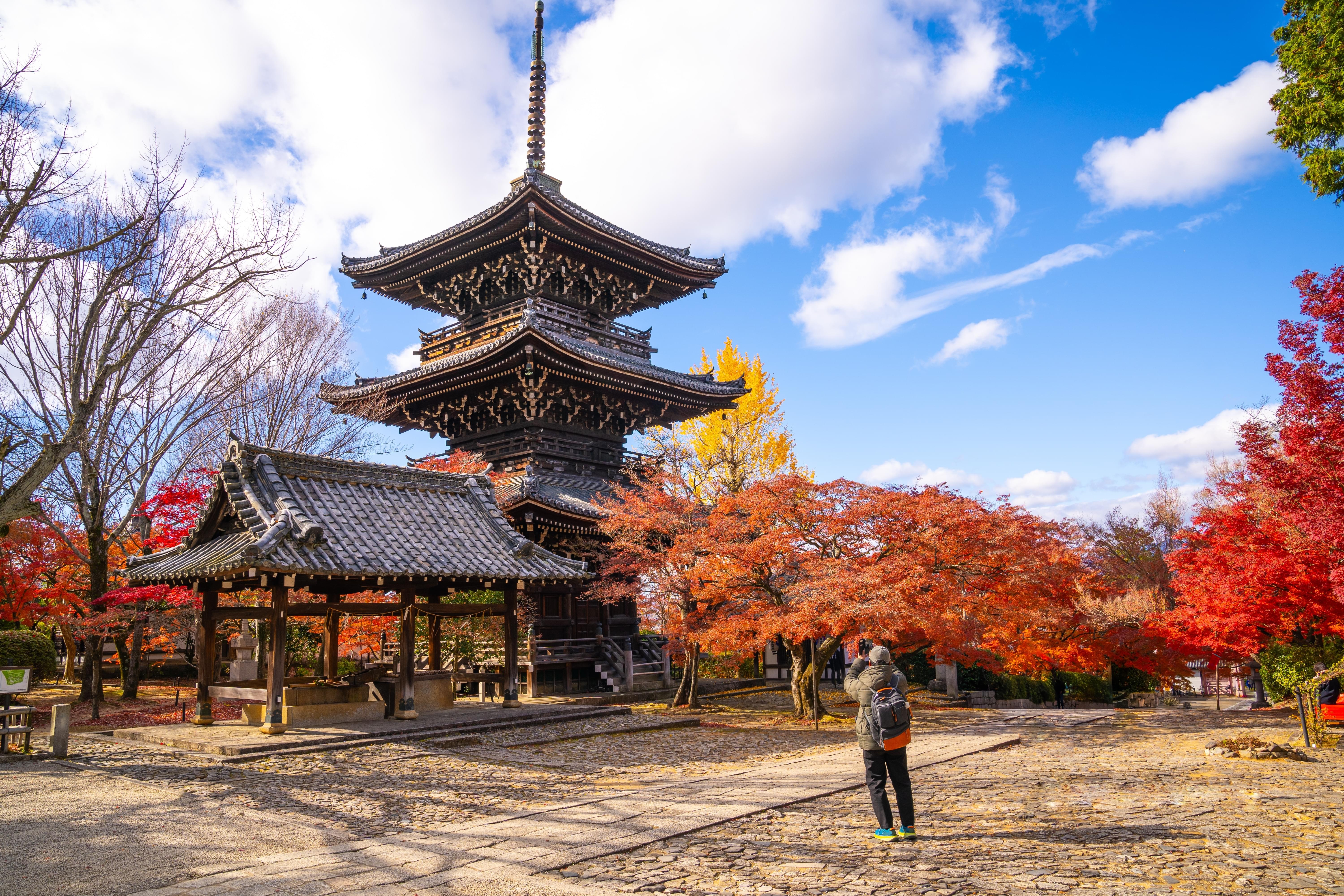  Explore Kyoto's historic temples like Shinnyodo on guided Japan travel packages
