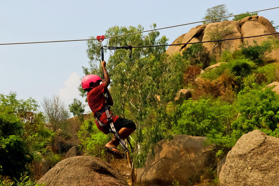 Day Out With Adventure Activities In Ramanagara, Bangalore  Image