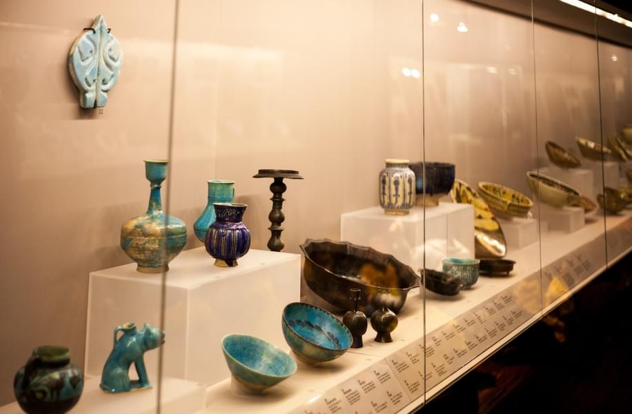 See a vast collection of beautiful ceramics in the museum
