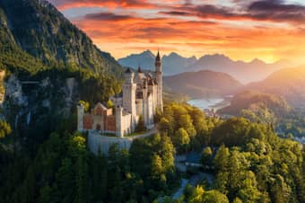 Soak-in the amazing views of the fairy-tale Caste, the Neuschwanstein Castle