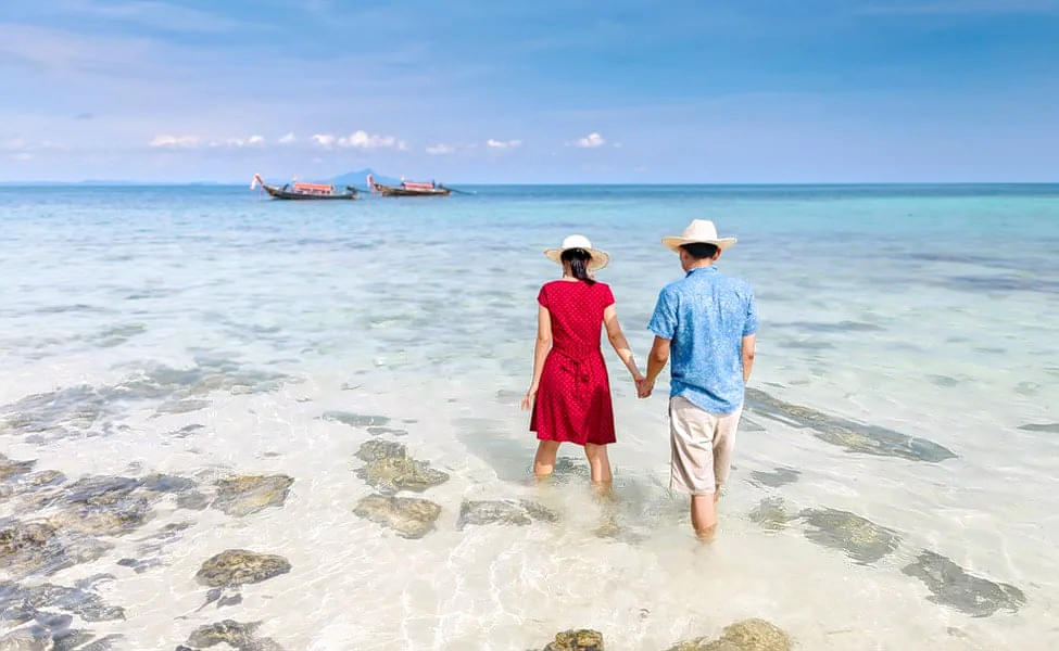 Couple at Radhanagar Beach