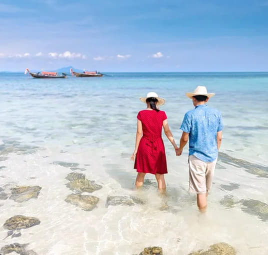 Couple at Radhanagar Beach