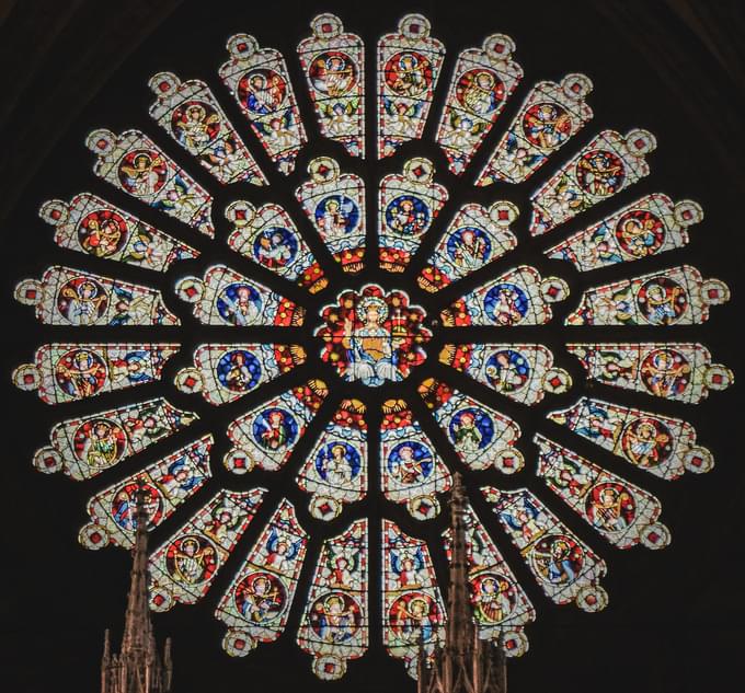 Rose Window at St. Vitus Cathedral