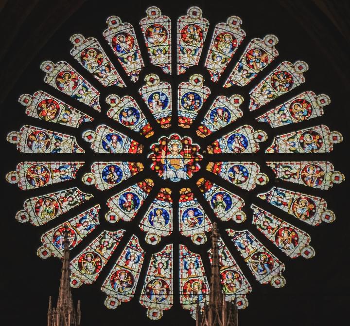 Rose Window at St. Vitus Cathedral