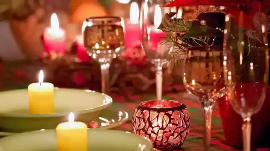 Romantic Candle Light Dining Image