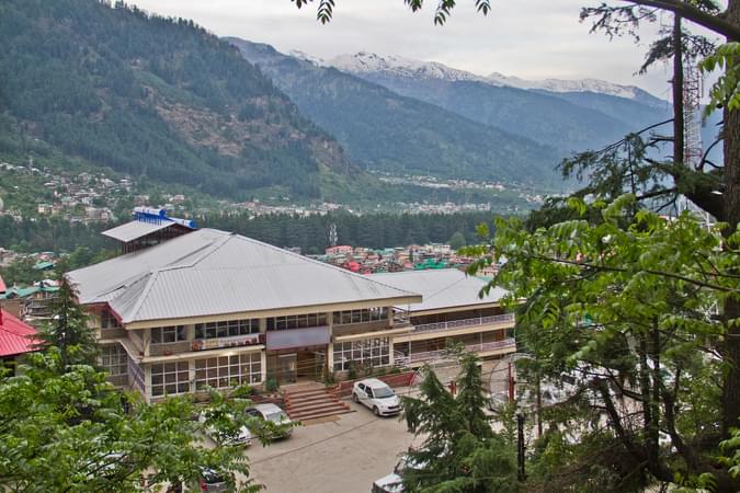 Exterior view of the resort