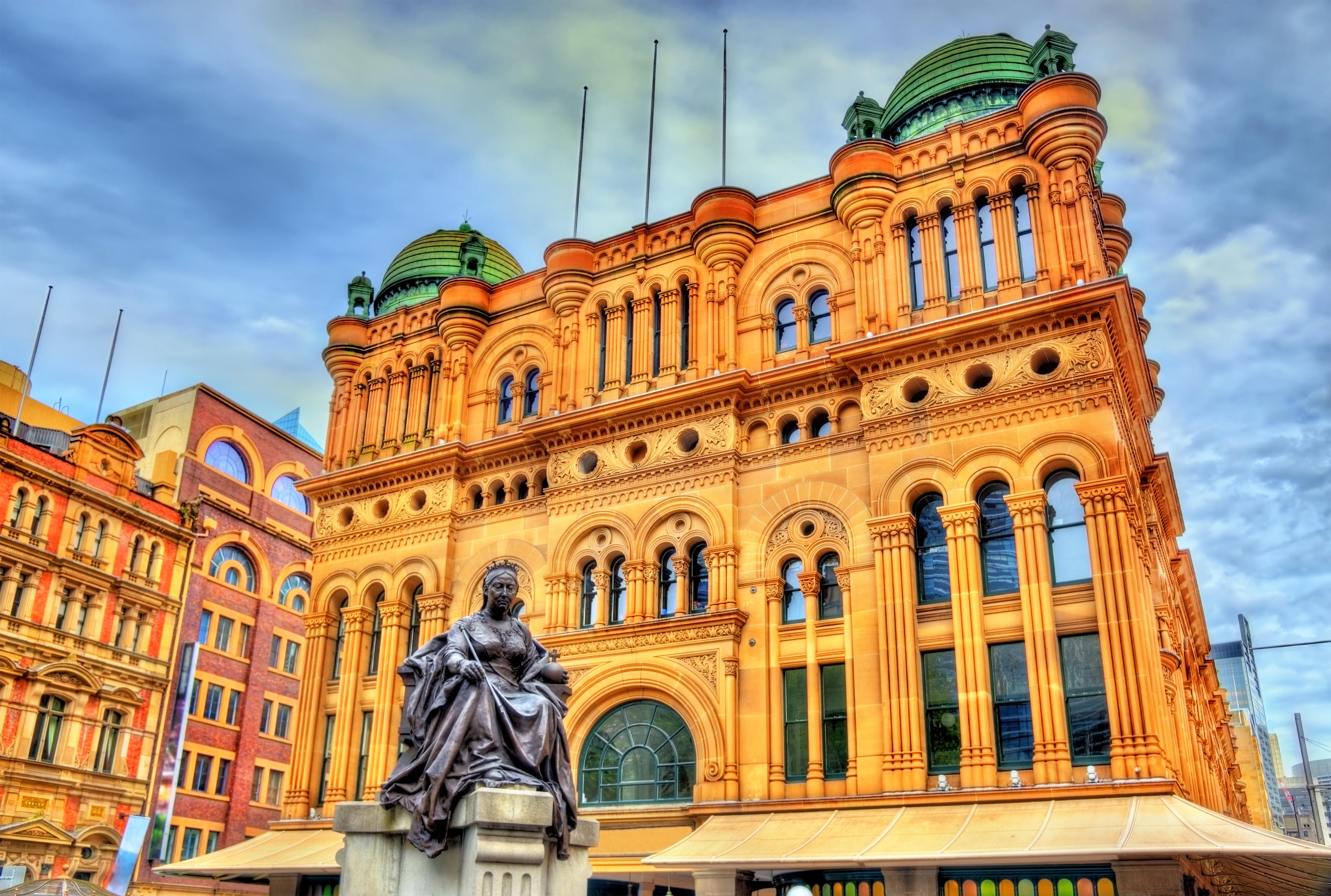 Admire the Queen Victoria Building