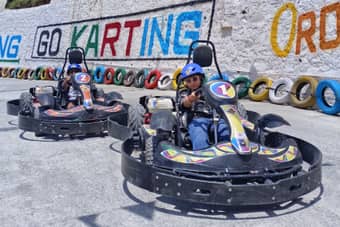Enjoy go-karting in Suwakholi, Mussoorie