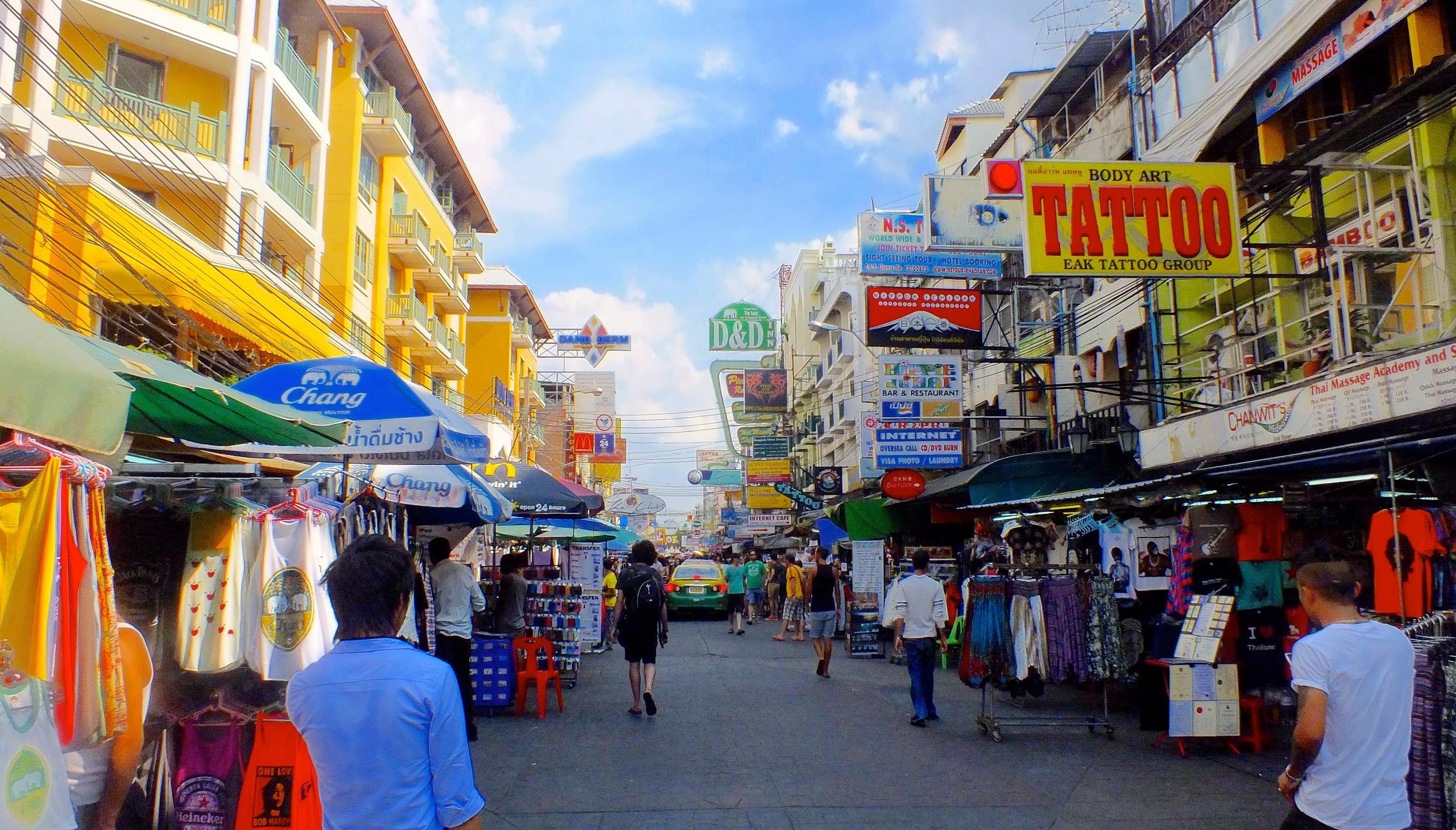 Khao San Road Overview