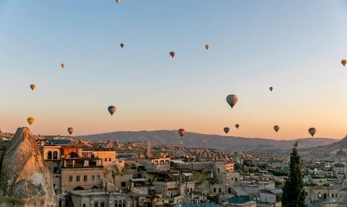 Hot Air Balloon at Mithra Cave Hotel