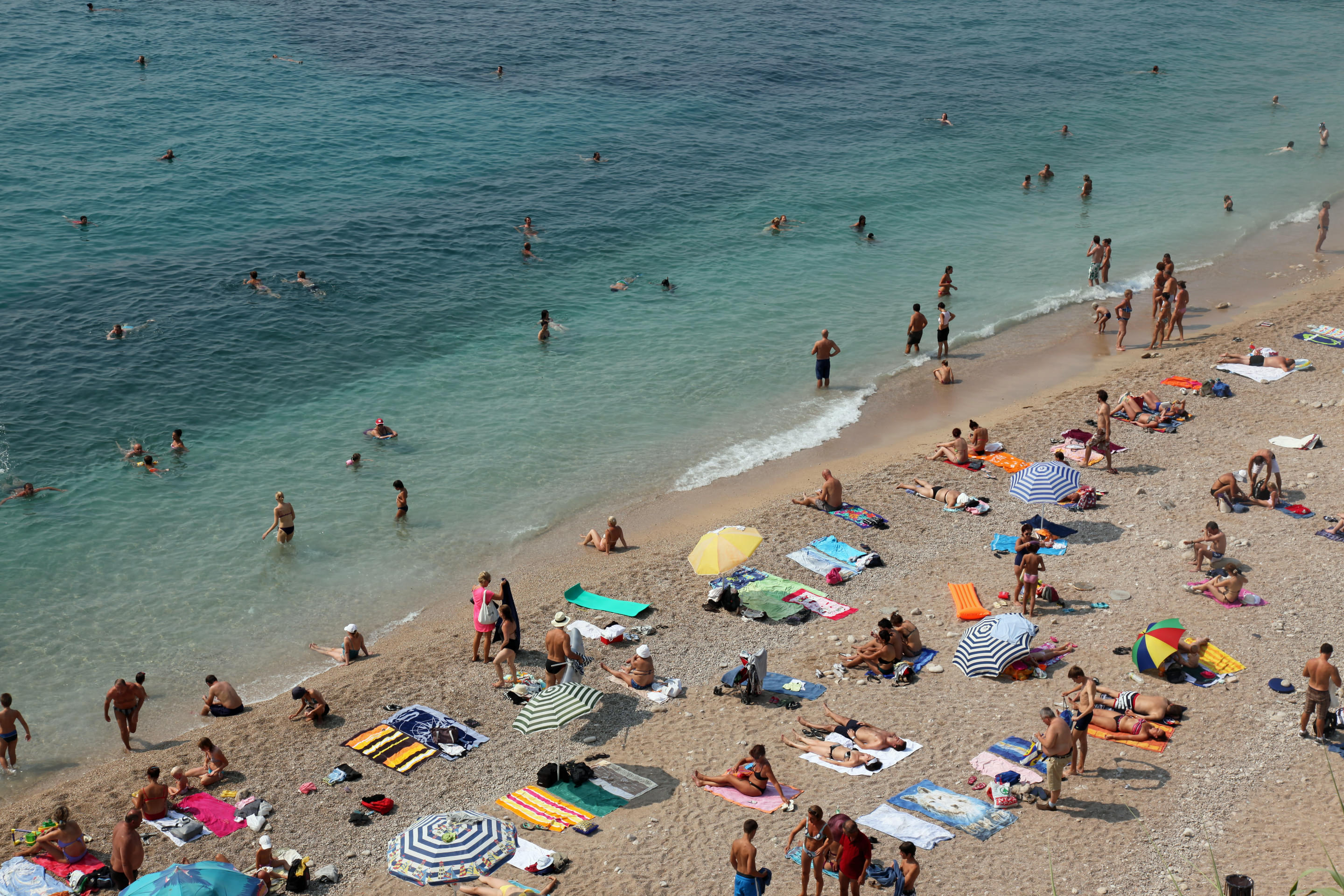 Banje Beach Overview