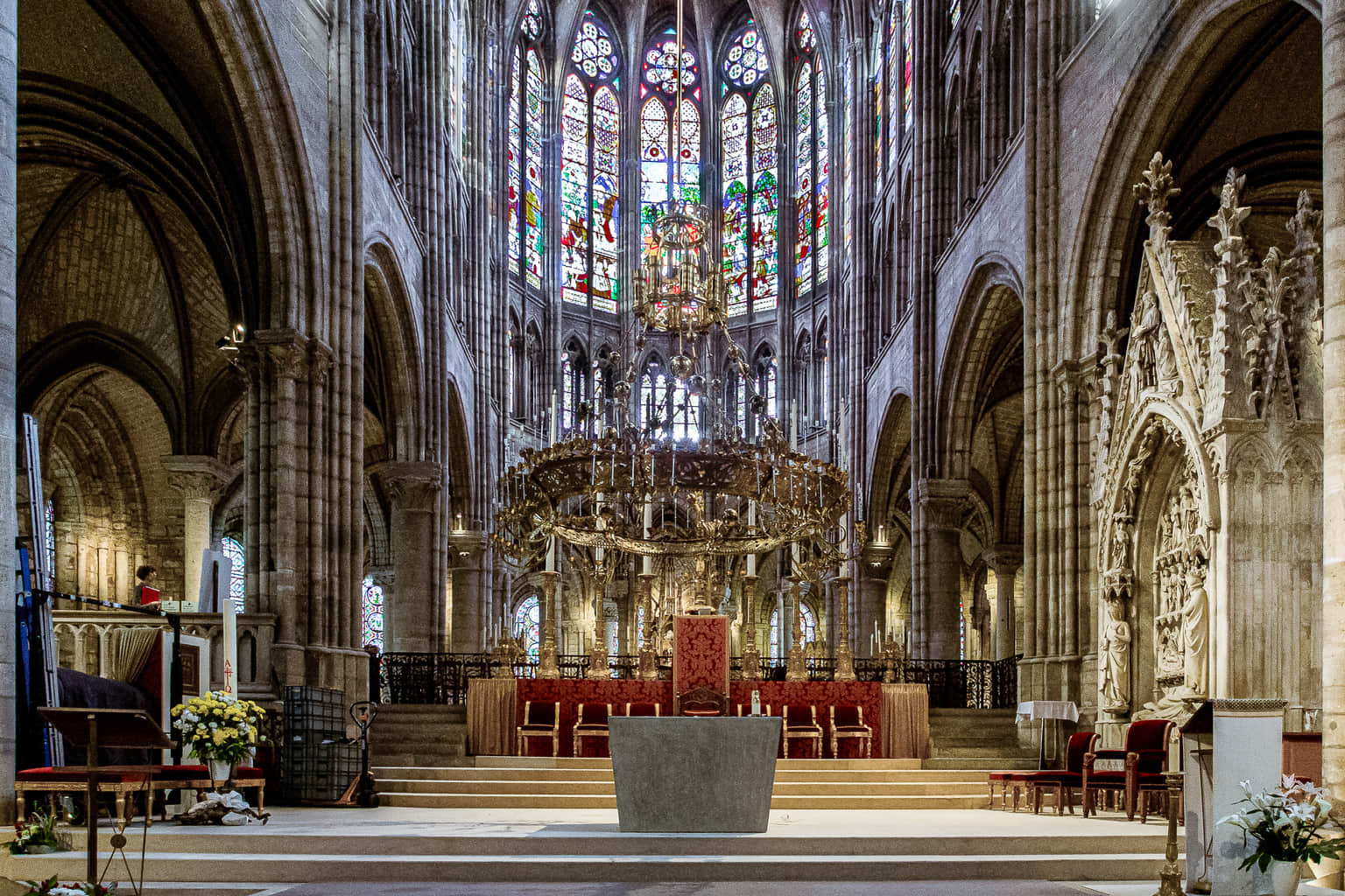 Basilica Cathedral of Saint Denis, <em>France</em>