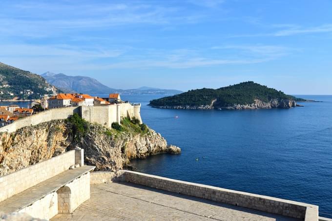 Take A Ferry to The Island of Lokrum