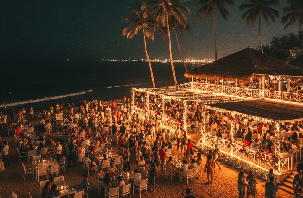 New Year And Christmas Festivals in Goa