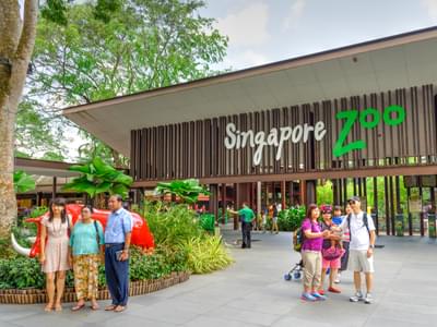 Singapore Zoo Admission Ticket with Tram Ride + Breakfast (International Travellers)