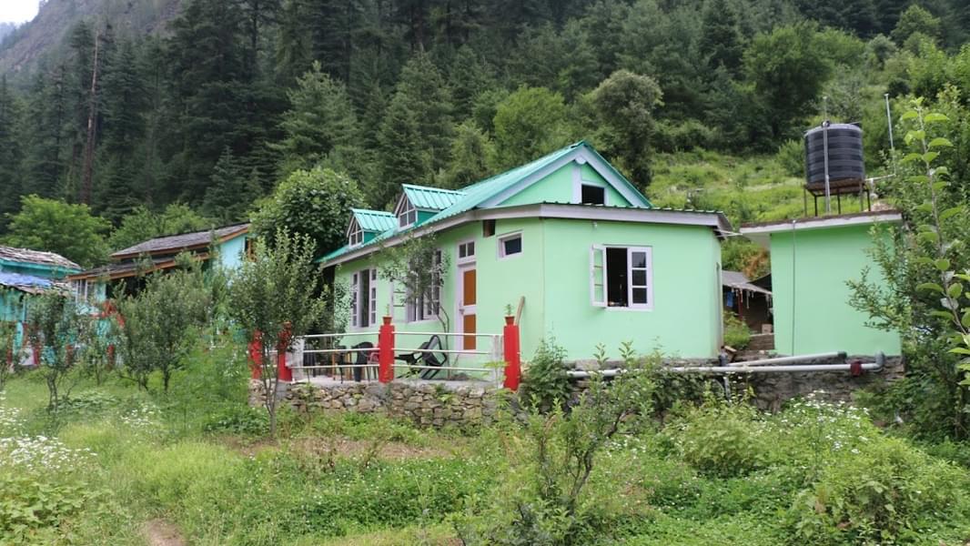 A Hill View Homestay Amidst the Dense Deodar Forest of Kasol Image