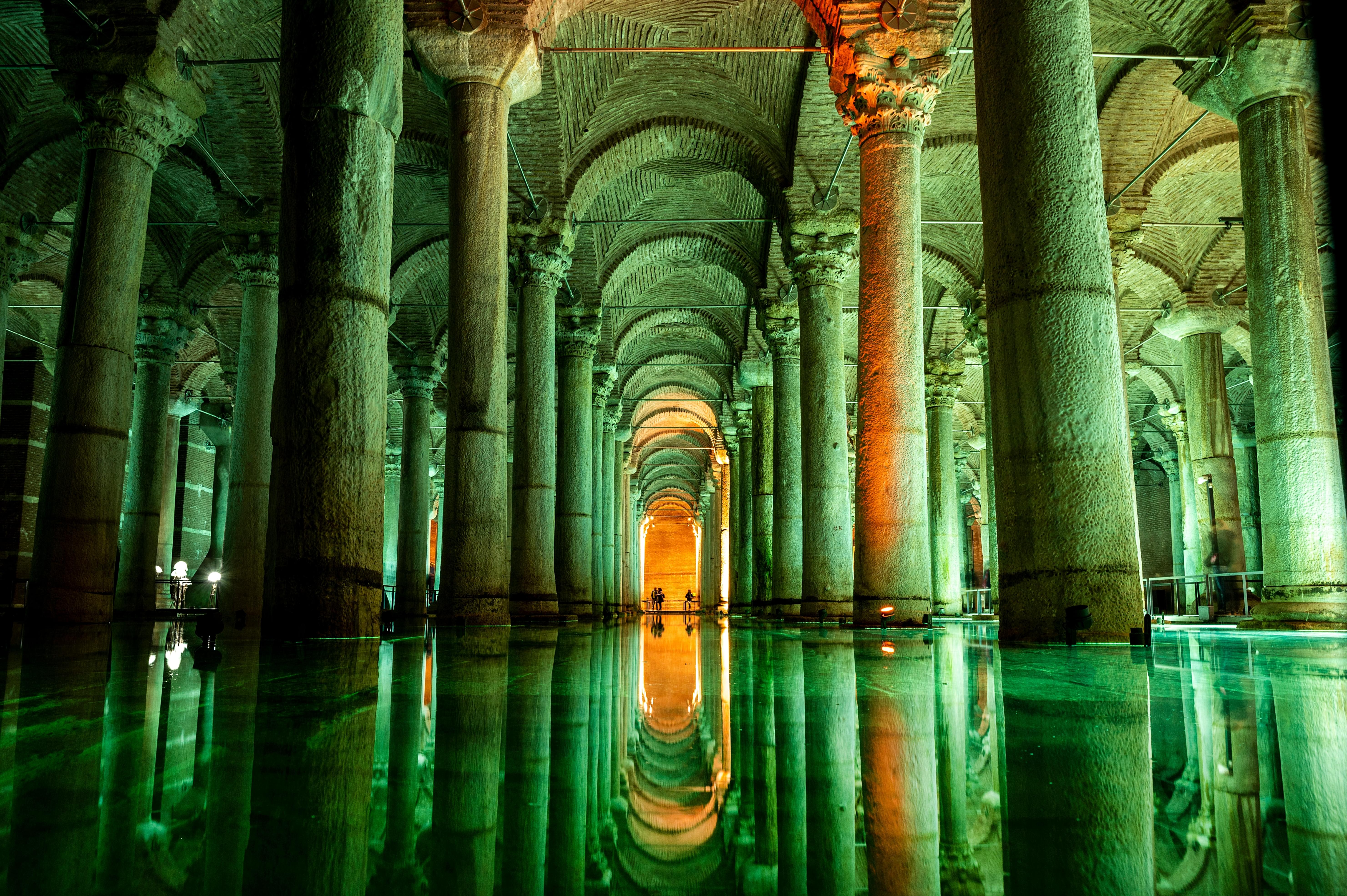 Columns Of Basilica Cistern