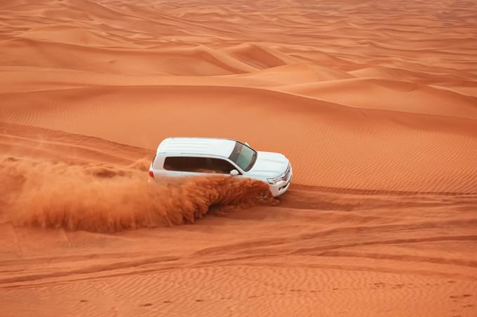 Dune Bashing at Dubai’s Desert