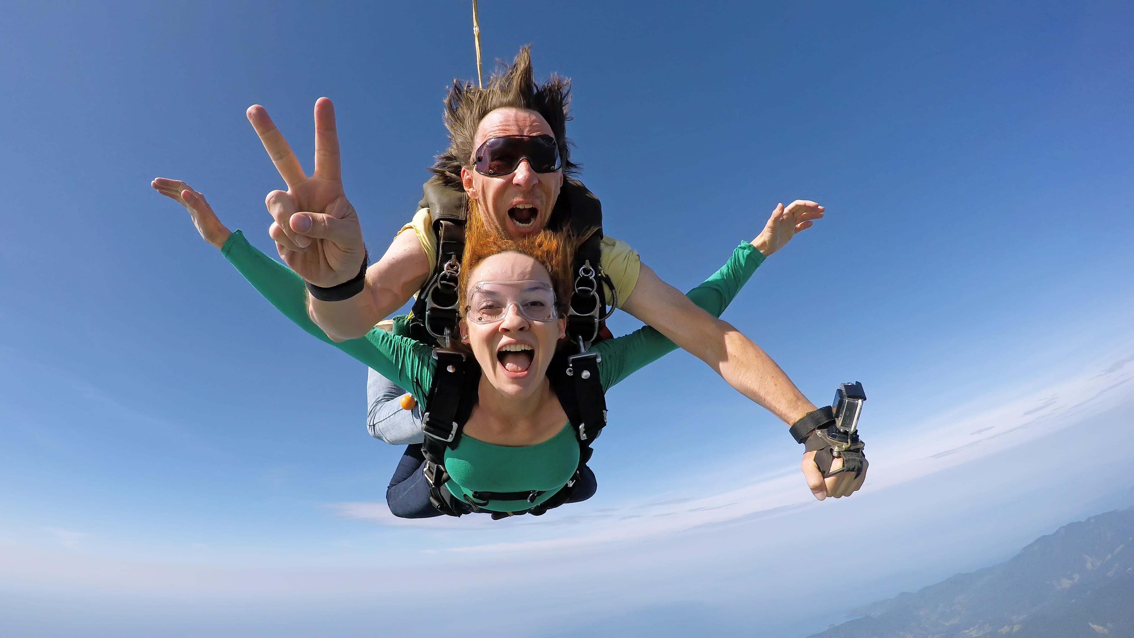 Feel the adrenaline as you skydive in New Castle from 15000 ft. of height