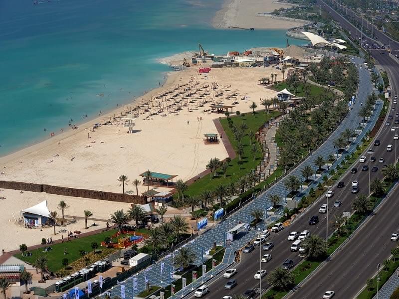 Drive pass the scenic Al Corniche!