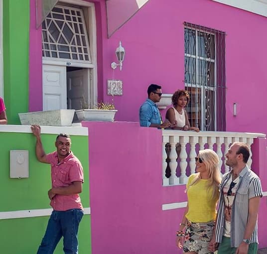Stroll through the colorful streets of Bo-Kaap