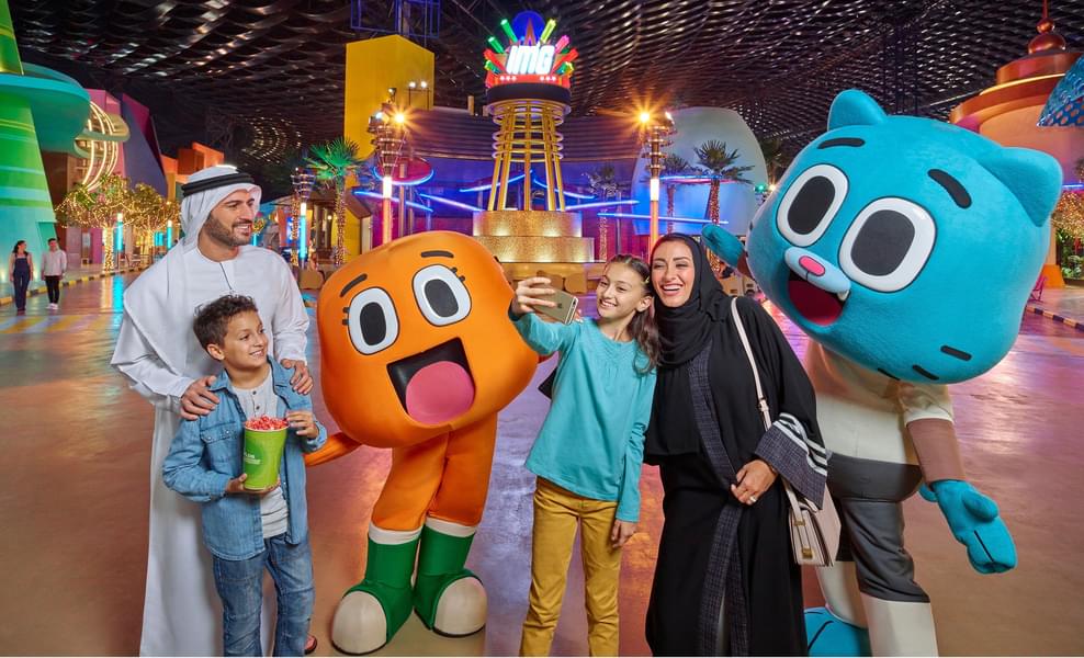 Kids will have a great time meeting their favourite cartoon characters