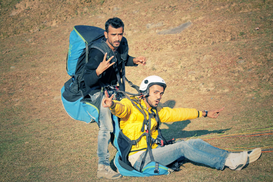 Paragliding In Dalhousie Image