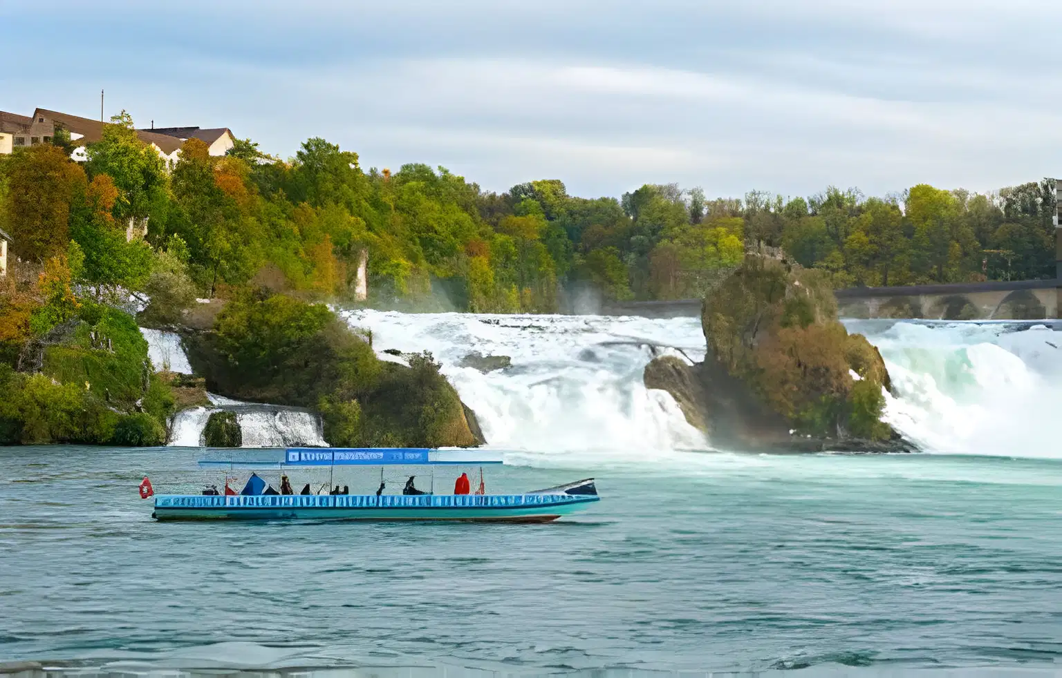 Rhine Falls 15-Minute Boat Tour, Switzerland