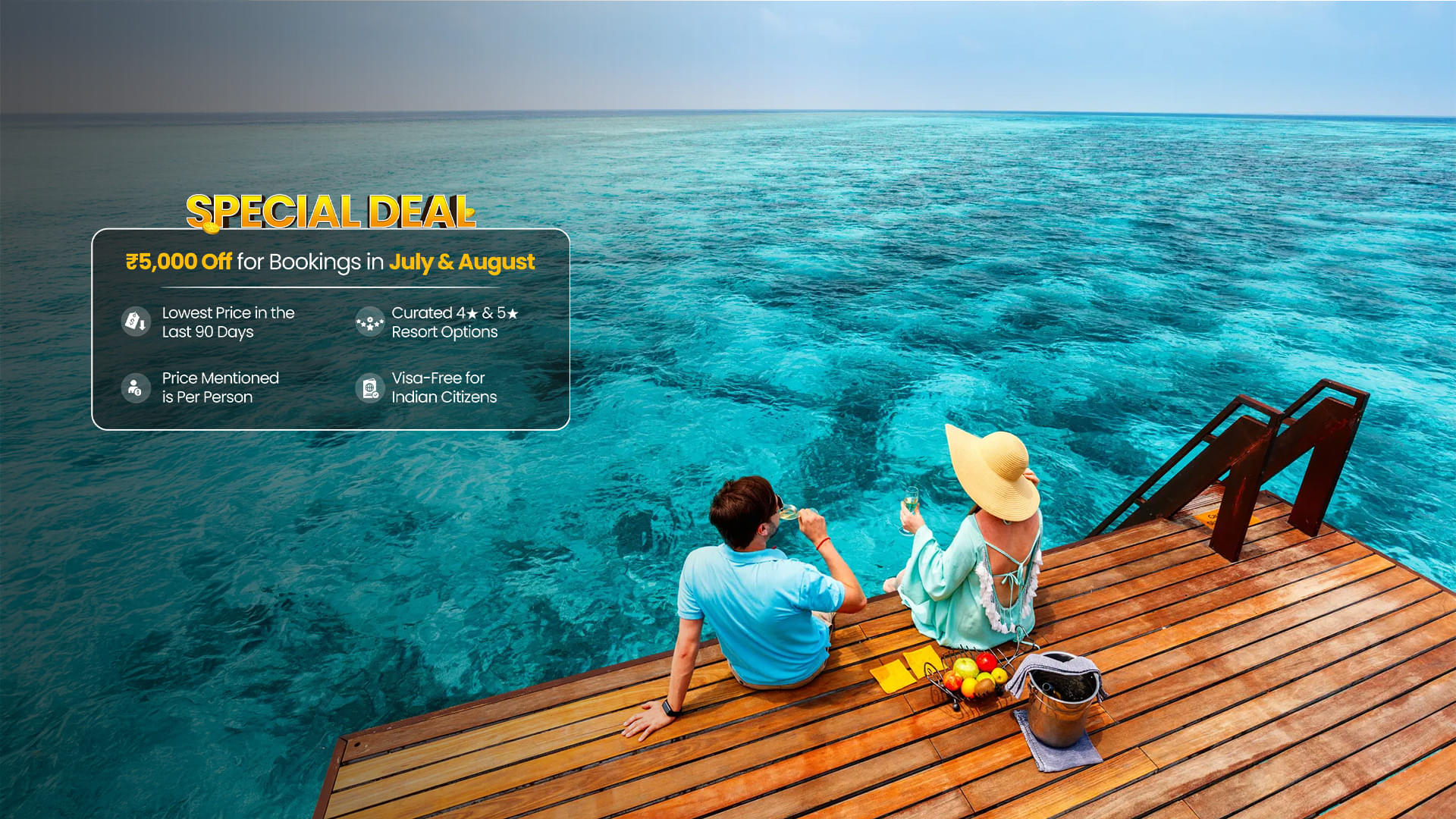 Maldives Tour Packages | Upto 40% Off