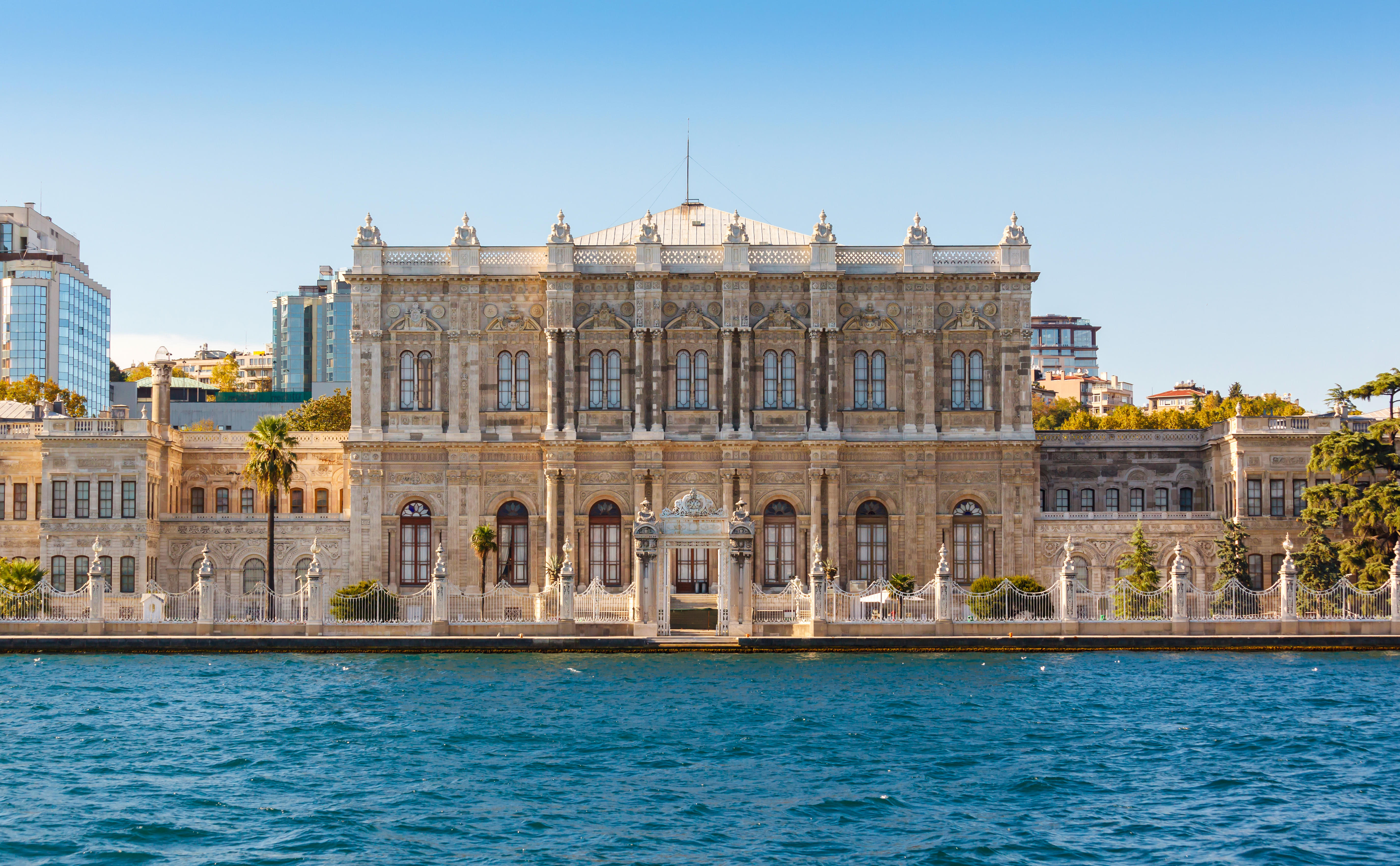 Dolmabahce Palace eye capturing view