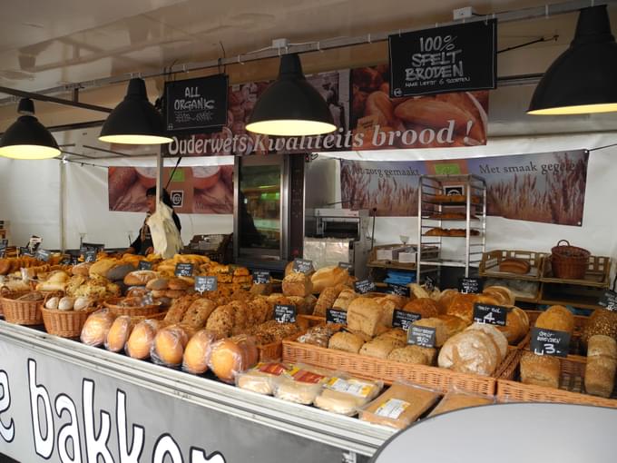 Albert Cuyp Market Food, Amsterdam