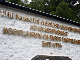 Visit the Glenturret Distillery to taste some tasty whiskey's