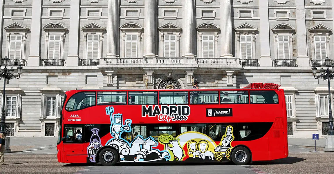Madrid Hop on Hop off Bus Image