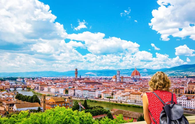 Witness the timeless beauty of Florence from above